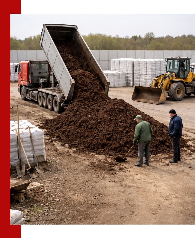 Доставка торфяных смесей оптом и в розницу в Йошкар-Оле