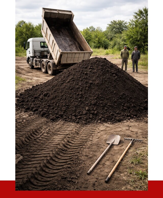 Купить чернозем навалом в Йошкар-Оле от 1227 р. за куб | ПРОНЕРУДШкр