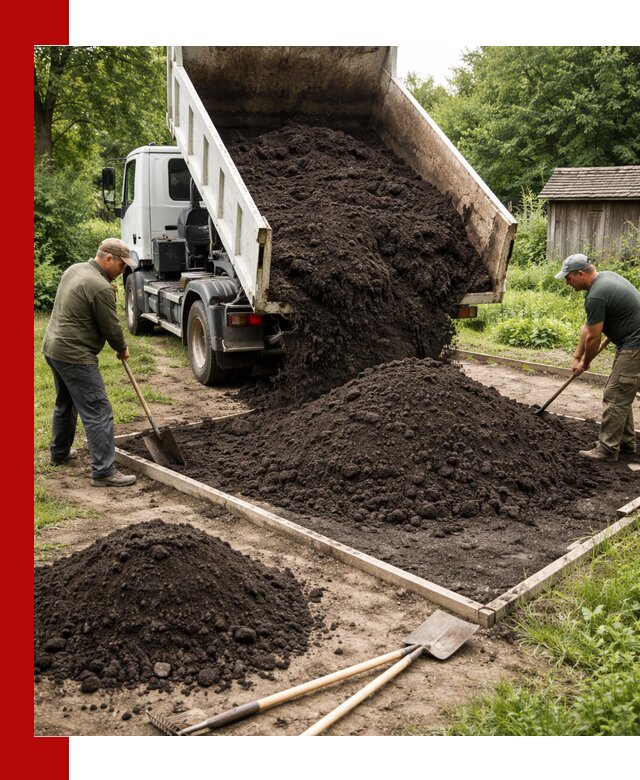 Купить чистый чернозем для огорода с доставкой в Йошкар-Оле