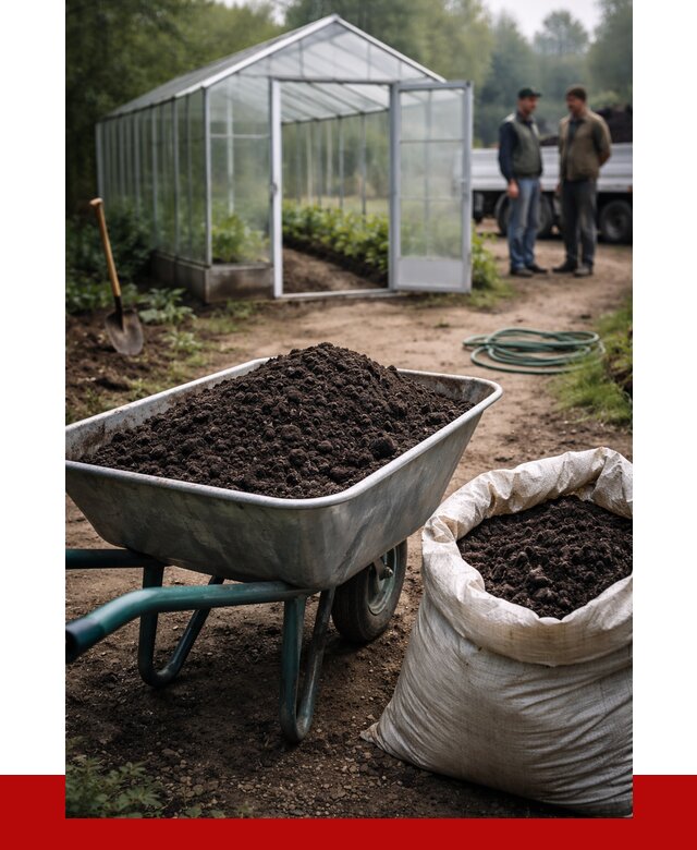 Чернозем для теплицы в Йошкар-Оле с доставкой от 1534 р. | ПРОНЕРУДШкр