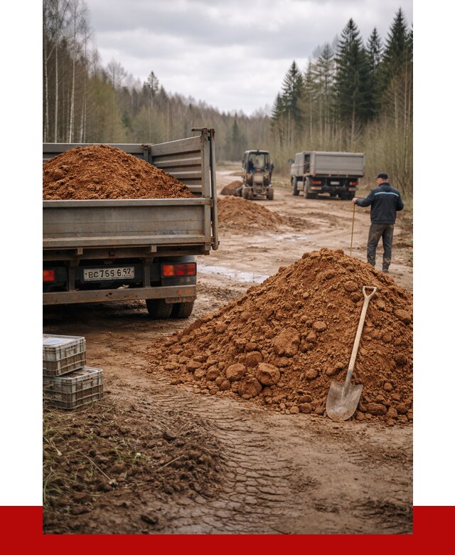 Глина и суглинки в Йошкар-Оле от 4602 р. за куб | ПРОНЕРУДШкр