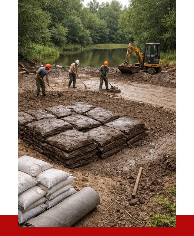 Купить глину для пруда в Йошкар-Оле от 4602 р. с доставкой | ПРОНЕРУДШкр