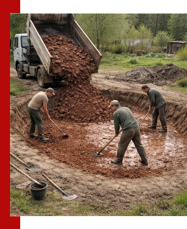 Купить качественную глину для пруда в Йошкар-Оле