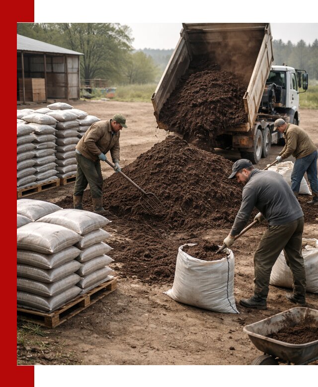 Доставка компоста оптом и в розницу в Йошкар-Оле