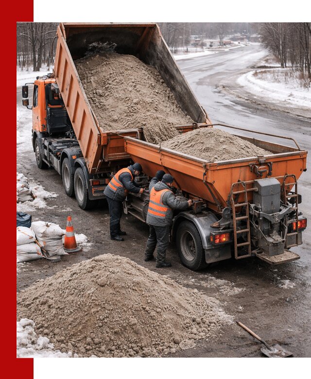 Поставка и вывоз пескосоля в Йошкар-Оле оптом и в розницу