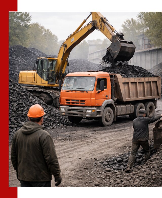 Доставка угля автотранспортом в Йошкар-Оле быстро и выгодно
