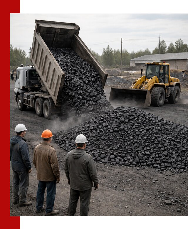 Доставка угля антрацита в Йошкар-Оле с самосвалами и погрузкой