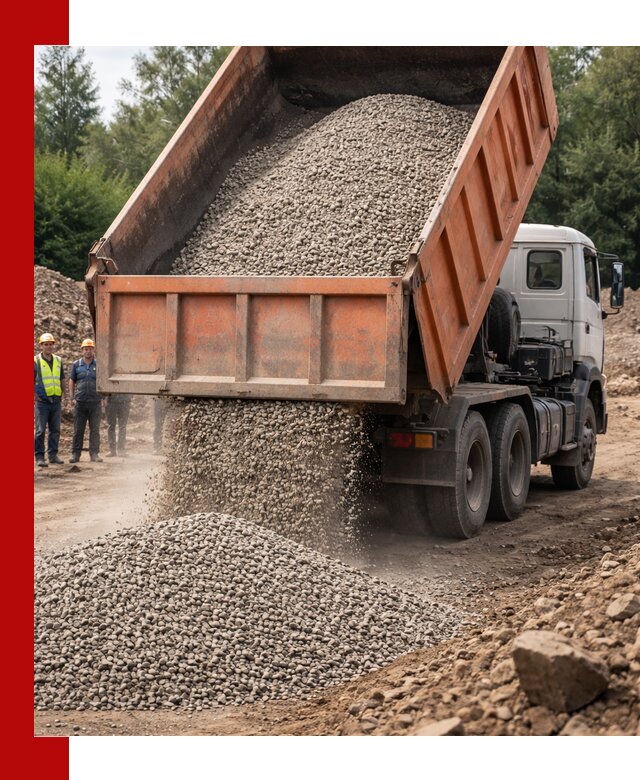 Доставка сыпучих материалов самосвалом в Йошкар-Оле быстро и надежно