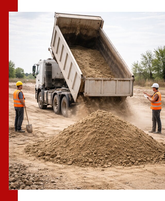 Доставка самосвалом 15 кубов в Йошкар-Оле за город и по городу