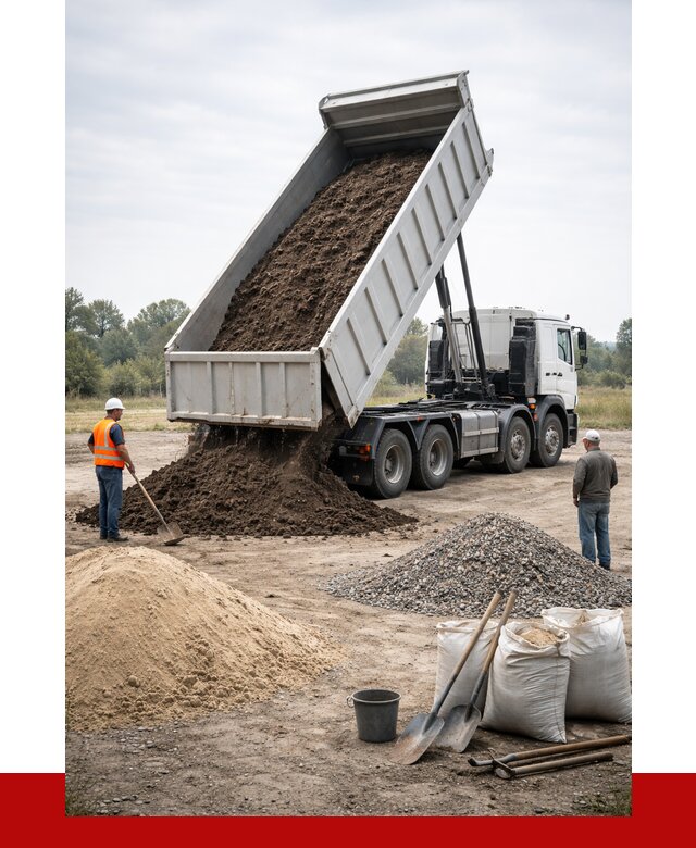 Доставка самосвалом 30 кубов в Йошкар-Оле от 8692 р. | ПРОНЕРУДШкр