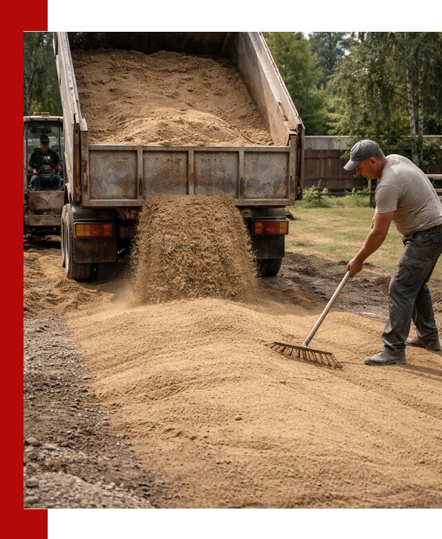 Отсыпка участка песком в Йошкар-Оле быстро и качественно
