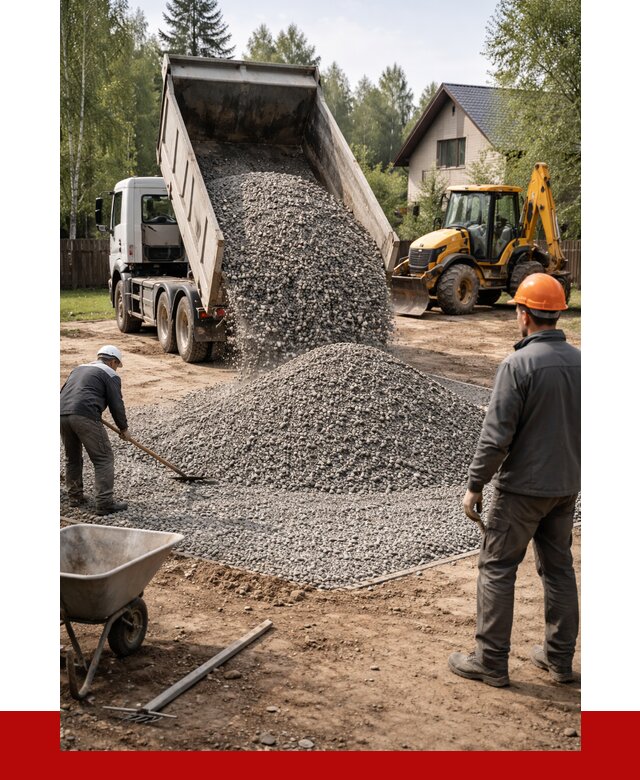 Отсыпка участка щебнем в Йошкар-Оле от 6647 р. ПРОНЕРУДШкр