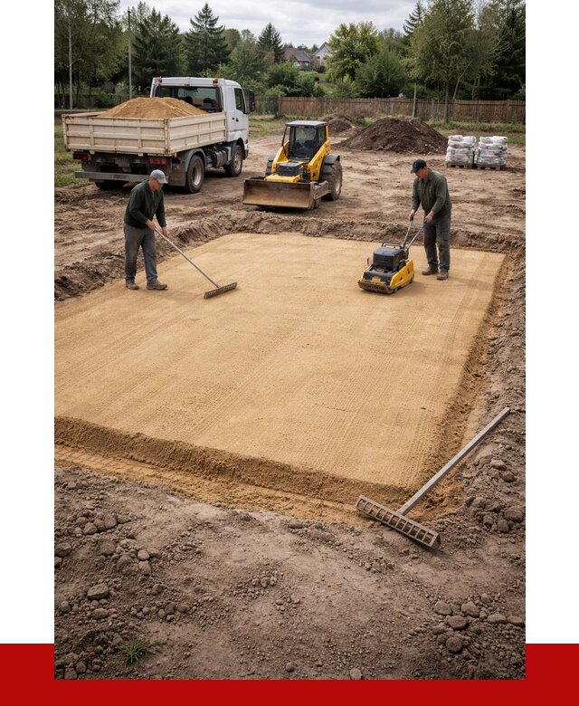 Устройство песчаной подушки в Йошкар-Оле от 4602 р. ПРОНЕРУДШкр